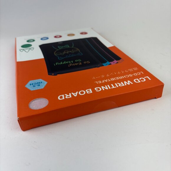 Pink LCD Writing Tablet 8.5 Inch Electronic Drawing Board Erasable Reusable - Picture 3 of 3